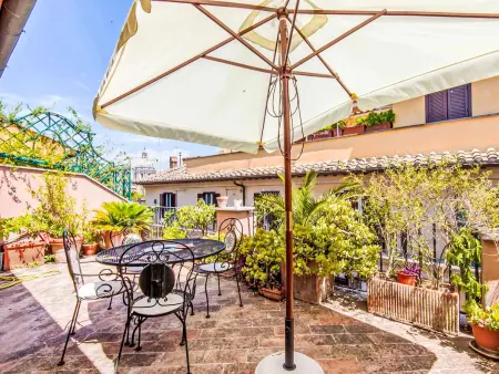 Charming Terrace, Appartement 3 personnes à Rome: Centro Storico - Photo 14
