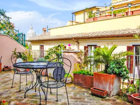 Charming Terrace, Appartement 3 personnes à Rome: Centro Storico - Photo 16