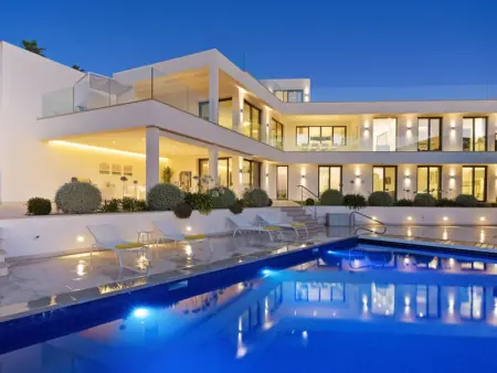 Villa moderne à Sa Torre avec Wi-Fi et cheminée - Photo 3