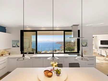 Villa moderne à Sa Torre avec Wi-Fi et cheminée - Photo 15