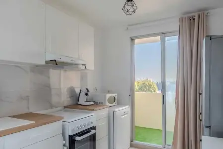 Appartement cosy avec vue sur la mer à Nice, Appartement 6 personnes à Nice - Photo 1