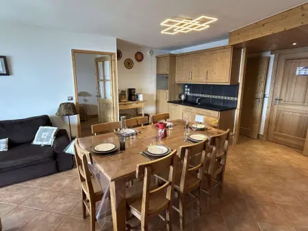 Appartement 3 pièces à Les Saisies pour 8, parking - Photo 7