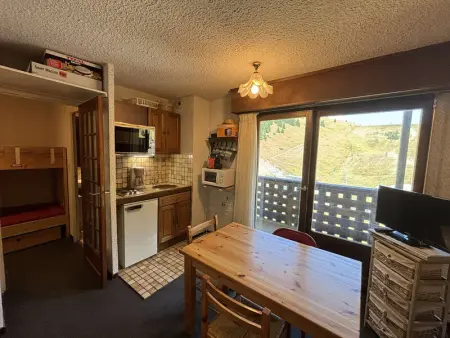 Studio cabine 3 couchages près des pistes à Auris - Photo 3