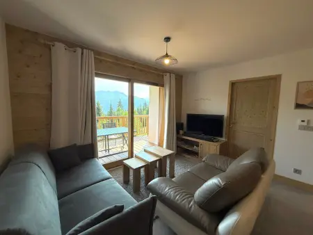 Appartement neuf Les Saisies 6 pers, 53m², 2 ch, parking - Photo 4