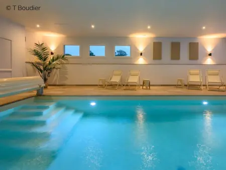 Maison avec piscine intérieure et équipements de bien-être en Normandie - Photo 6
