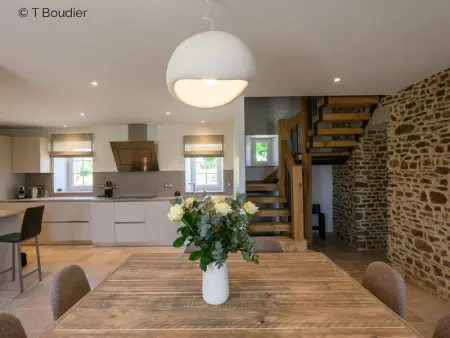 Maison avec piscine intérieure et équipements de bien-être en Normandie - Photo 8