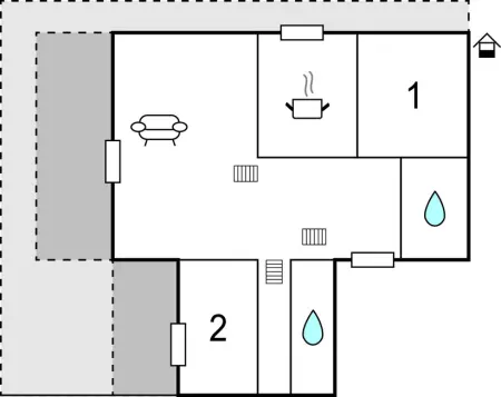 La Casetta, Maison 6 personnes à Trinita´ d´Agultu OT - Photo 21