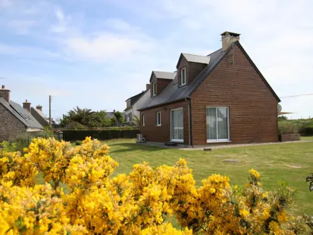 Maison en bois moderne, vue mer, proche Barfleur, WiFi, vélos, jardin privatif - Photo 1