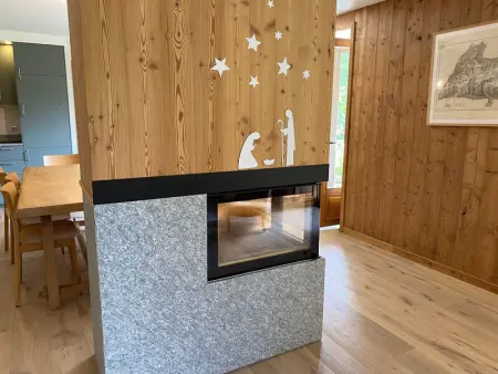 Spacieux appartement 8 pers. avec cheminée à Argentière - Photo 12