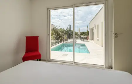 Maison piscine Nîmes, Maison 6 personnes à Nîmes - Photo 10