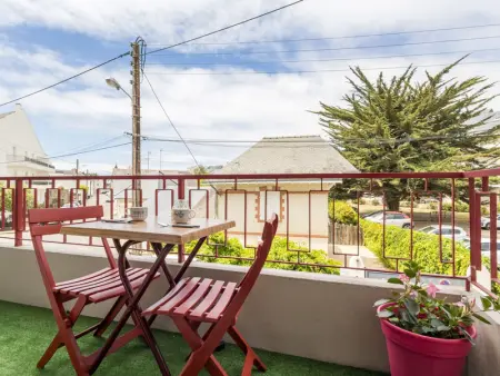 Appartement au cœur du Pouliguen avec balcon et parking, animaux admis - Photo 1