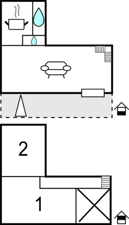 Maison 4 personnes à Garlan - Photo 11