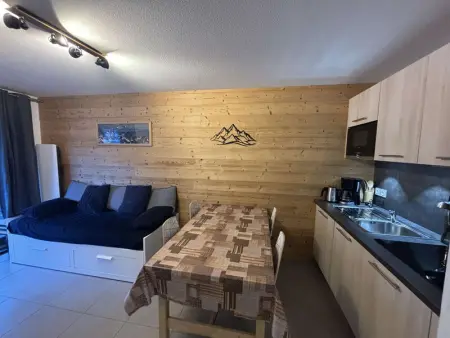 Appartement moderne 2 pièces au pied des pistes à Auris en Oisans - Photo 3