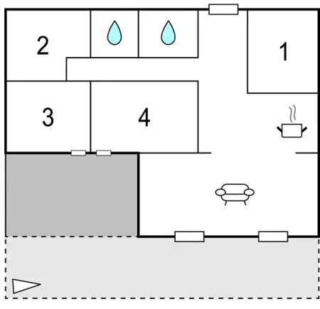 ES MOLINAR, Maison 6 personnes à Palma de Mallorca - Photo 27