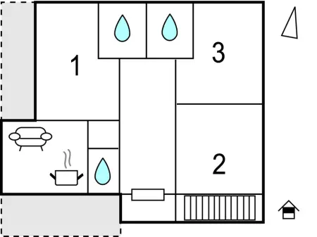 Appartement 8 personnes à Posedarje - Photo 36