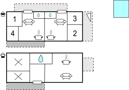 Maison 8 personnes à Dubrava kod Tisna - Photo 47
