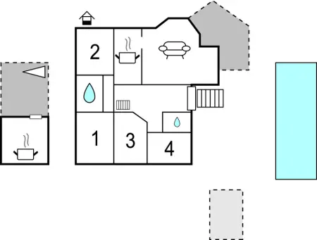 Maison 8 personnes à Vinjani Donji - Photo 38