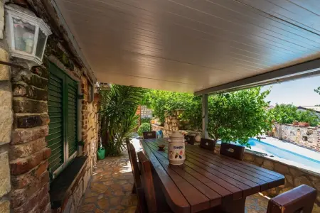 Holiday House Danica, Maison Maslenica avec Vue Mer et Piscine - Photo 21