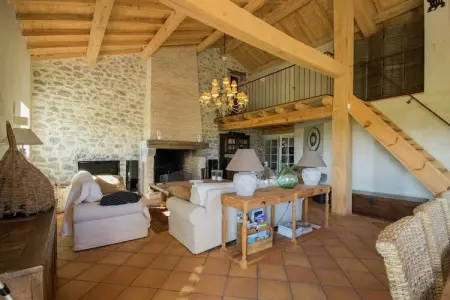 Mas d'Ourbise Penan, Manoir à Fargues avec piscine et jardin - Photo 3