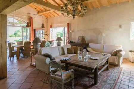 Mas d'Ourbise Penan, Manoir à Fargues avec piscine et jardin - Photo 19