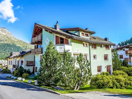 Chesa Vadret Surlej, Appartement 3 personnes à Silvaplana Surlej - Photo 21