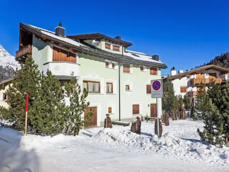 Chesa Vadret Surlej, Appartement 3 personnes à Silvaplana Surlej - Photo 24