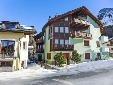 Chesa Vadret Surlej, Appartement 3 personnes à Silvaplana Surlej - Photo 25