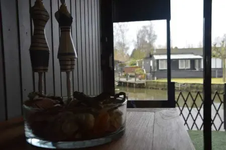 Vijverzicht, Chalet dans un parc avec un étang de pêche - Photo 34