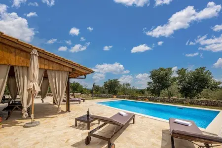 Villa Jerolim, Villa à Posedarje avec piscine privée - Photo 9