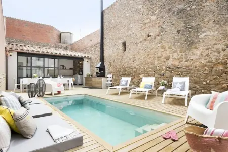 Pink House, Maison de vacances traditionnelle avec piscine - Photo 5