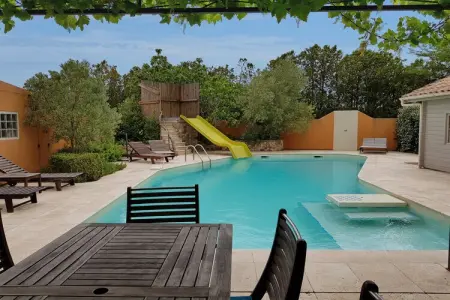 Villa Rivière et Mer, Villa spacieuse au Canet avec piscine - Photo 17