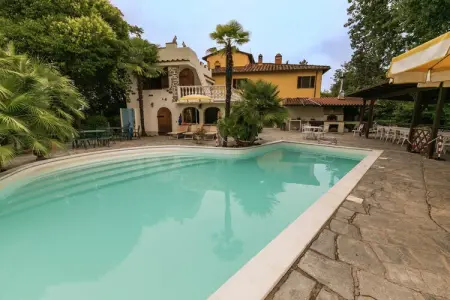Casa Rosa, Vaste corps de ferme à Terranuova Bracciolini, avec piscine - Photo 4