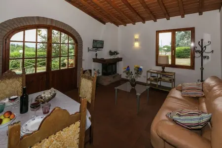 Casa Rosa, Vaste corps de ferme à Terranuova Bracciolini, avec piscine - Photo 6