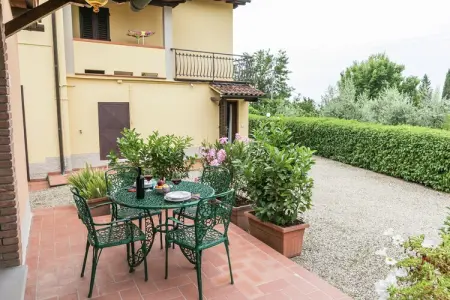 Casa Rosa, Vaste corps de ferme à Terranuova Bracciolini, avec piscine - Photo 22
