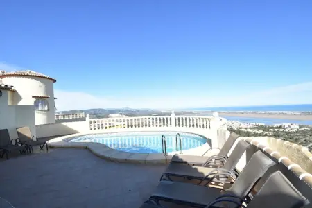 Residentie El Sueño, Villa à Pego avec piscine près de la mer - Photo 10