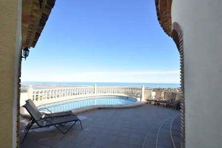 Residentie El Sueño, Villa à Pego avec piscine près de la mer - Photo 12