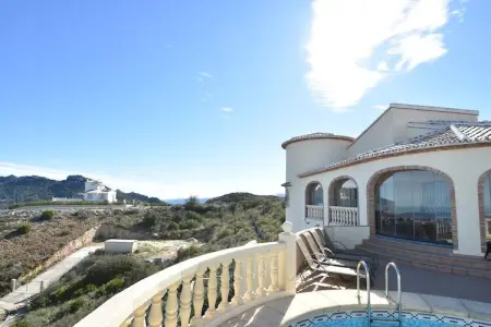 Residentie El Sueño, Villa à Pego avec piscine près de la mer - Photo 14