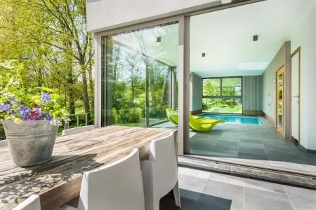 Ard' Cube, Maison à Noiseux avec Piscine Intérieure - Photo 25