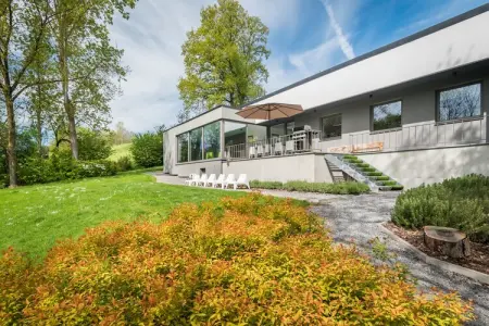 Ard' Cube, Maison à Noiseux avec Piscine Intérieure - Photo 29