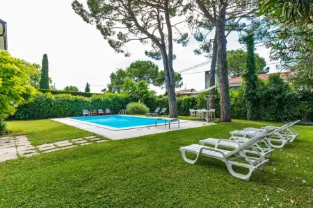 Dugale-Lanzoni, Villa au bord du lac de Garde avec piscine privée, jardin et accès direct au lac - Photo 12