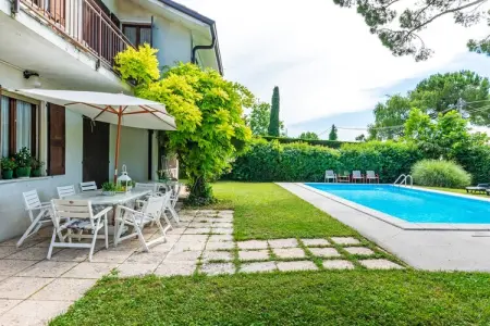 Dugale-Lanzoni, Villa au bord du lac de Garde avec piscine privée, jardin et accès direct au lac - Photo 35