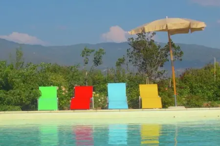 Casina la Graziosa, Villa à Cortona avec piscine privée - Photo 9