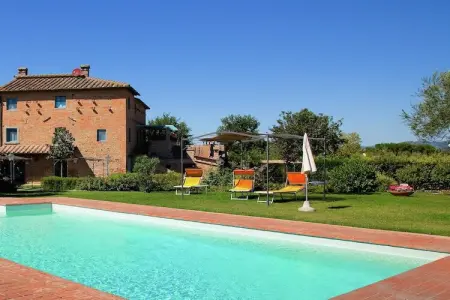 Villa il  Casone, Villa à Cortona avec Piscine et Jardin - Photo 6