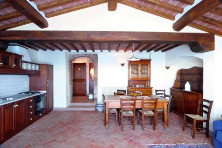 Villa il  Casone, Villa à Cortona avec Piscine et Jardin - Photo 16