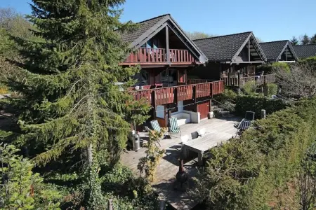 Balcon Petite Suisse, Chalet confortable dans les Ardennes avec piscine - Photo 8