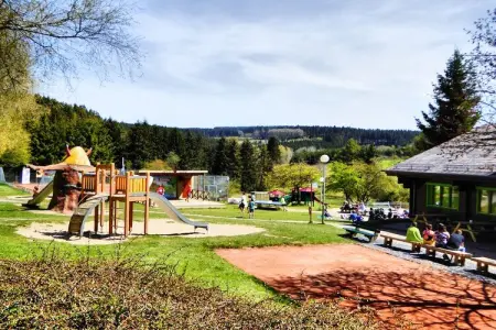 Balcon Petite Suisse, Chalet confortable dans les Ardennes avec piscine - Photo 13