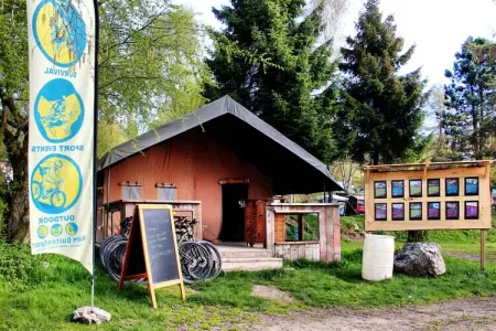 Balcon Petite Suisse, Chalet confortable dans les Ardennes avec piscine - Photo 14