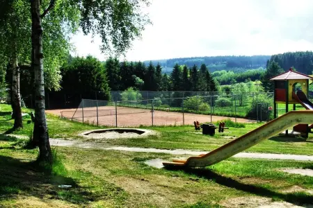 Balcon Petite Suisse, Chalet confortable dans les Ardennes avec piscine - Photo 15