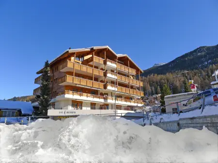 Metropol B, Appartement 4 personnes à Grächen - Photo 1