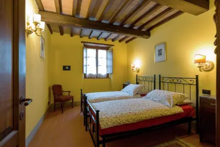 San Martino Ulivi, Villa à Cortona avec Piscine et Vue sur Chiana - Photo 13